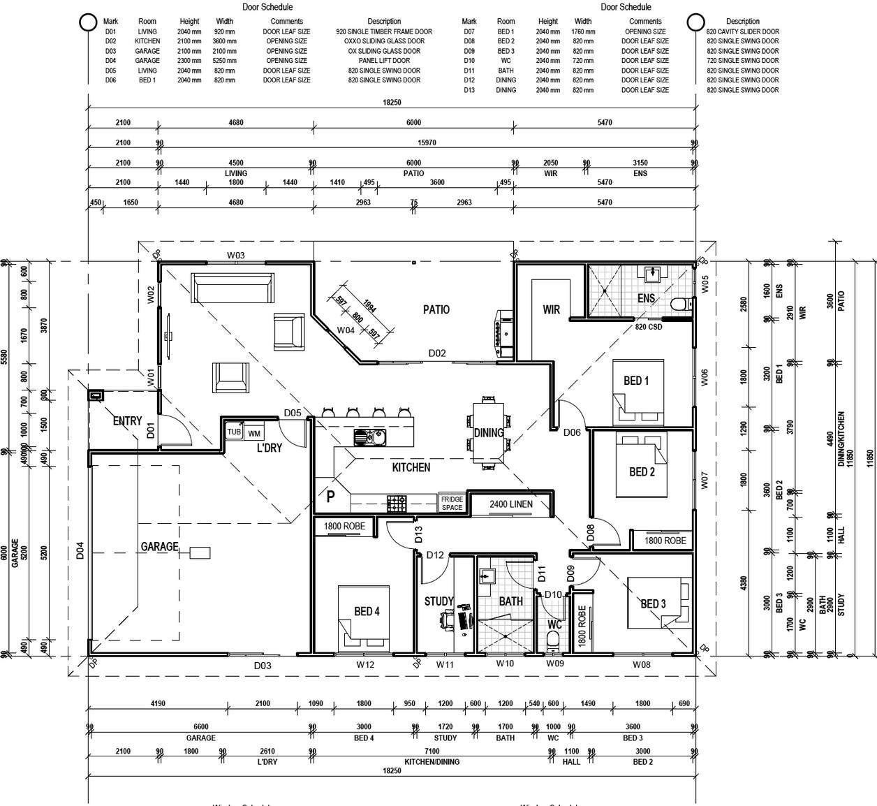 The Kamiak floor plan