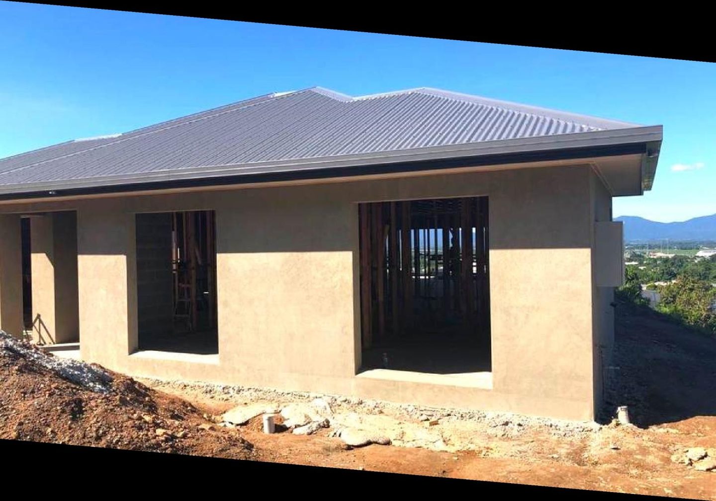 Residential construction in progress